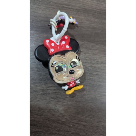 Disney Doorables Minnie Mouse Backpack Clip Charm W/ Sparkly Eyes Collectible - Picture 3 of 5